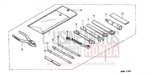 OUTILS XL600VW de 1998